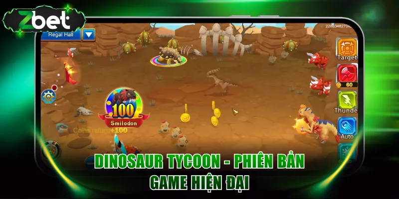 Dinosaur Tycoon - Phiên bản game hiện đại