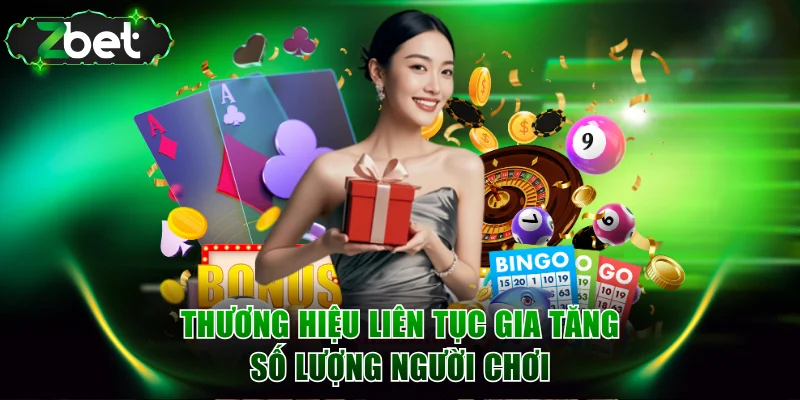 Thương hiệu liên tục gia tăng số lượng người chơi qua từng năm